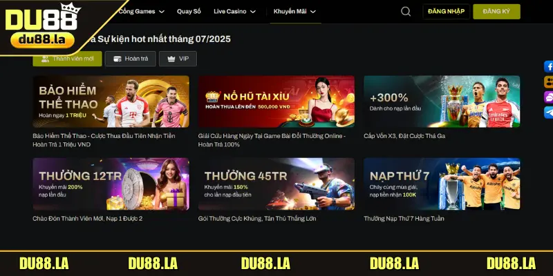 Giới thiệu DU88 – Điểm tạo nên danh tiếng vang dội