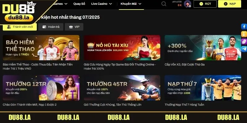 Khuyến mãi anh em nhận được khi sử dụng ứng dụng